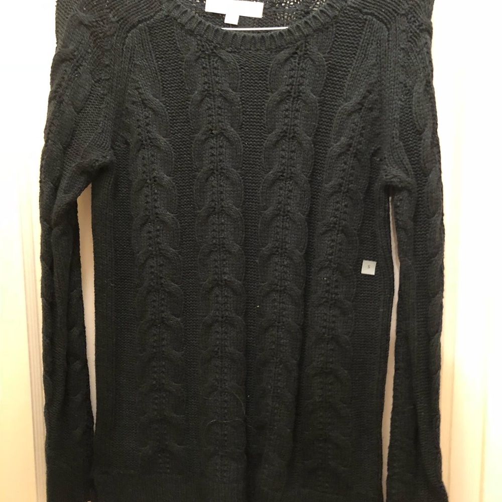 Forest green LOFT sweater